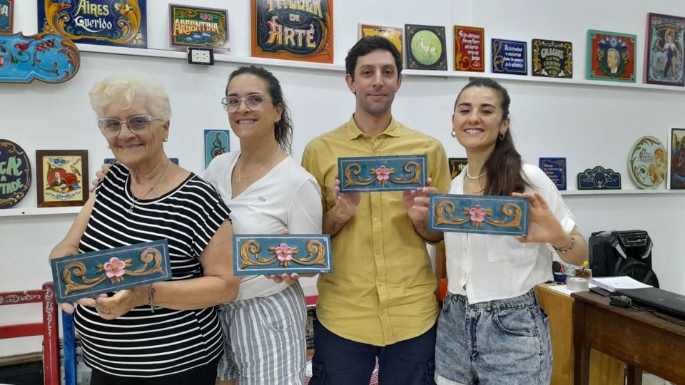 Fileteado Porteño: Artistic Walking Journey foto 9