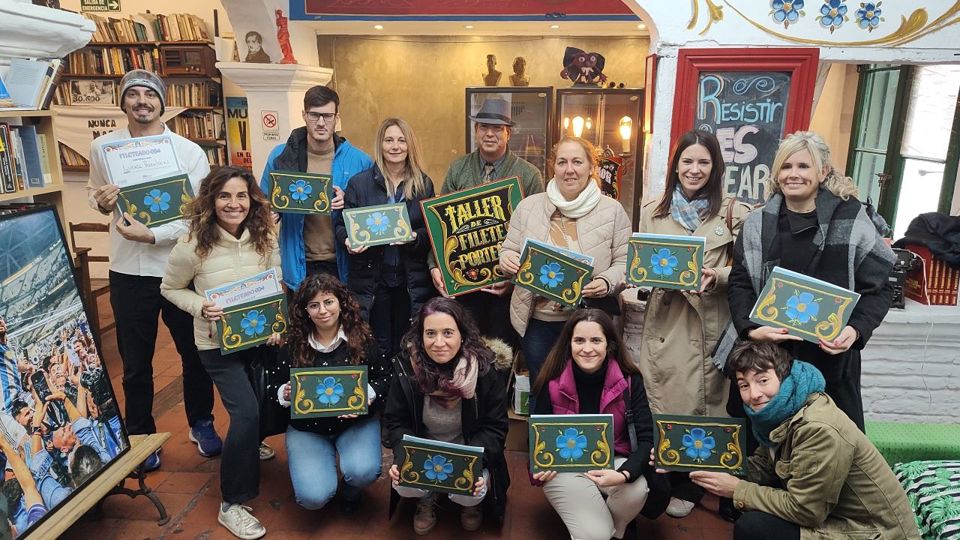 Fileteado Porteño: Artistic Walking Journey foto 7